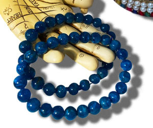 Apatite Focus/ Learning Gemstone Bracelet