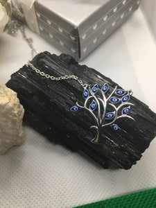 Evil Eye/ Tree Of Life Necklace