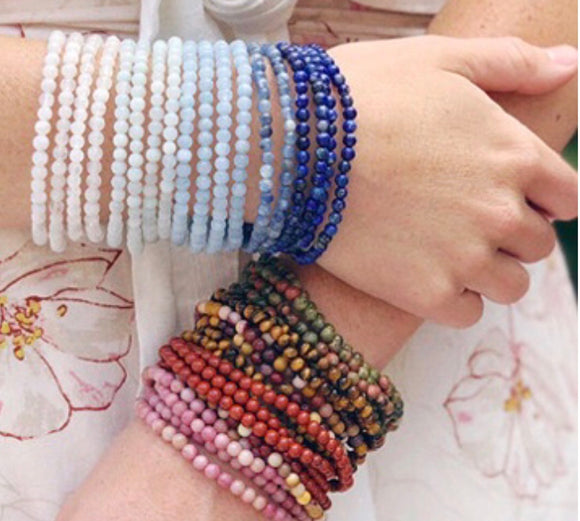 Energy bead bracelets