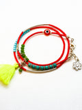 Colorful Summer  Eye Bracelets