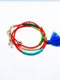 Colorful Summer  Eye Bracelets