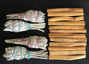 1 6Pk Palo Santo & 4 Sage