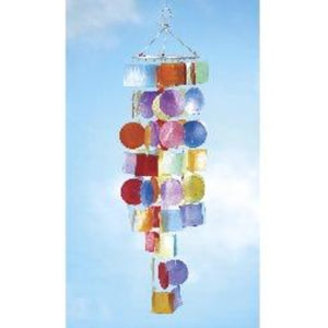 Rainbow Capiz Wind Chime