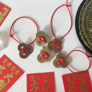 Coins and Red Envelope